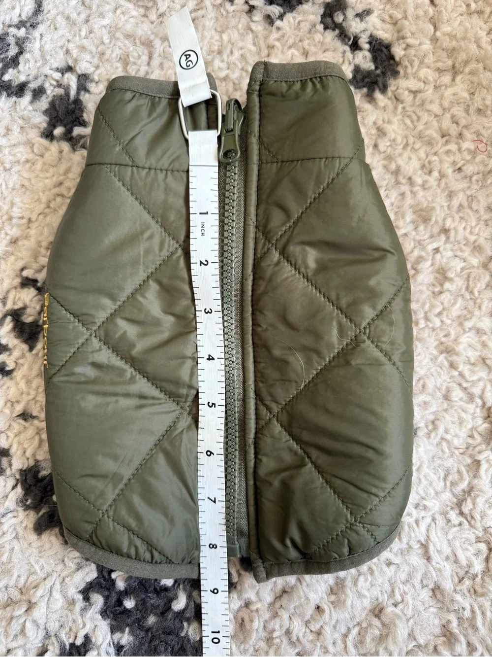 Barbour reversible dog Jacket - Olive Green
